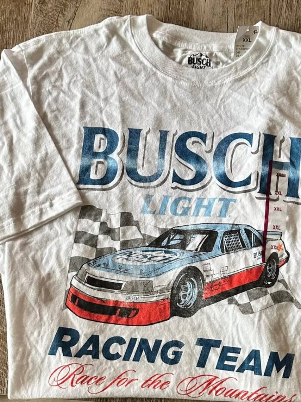 Busch Light Racing Team T-Shirt XXL